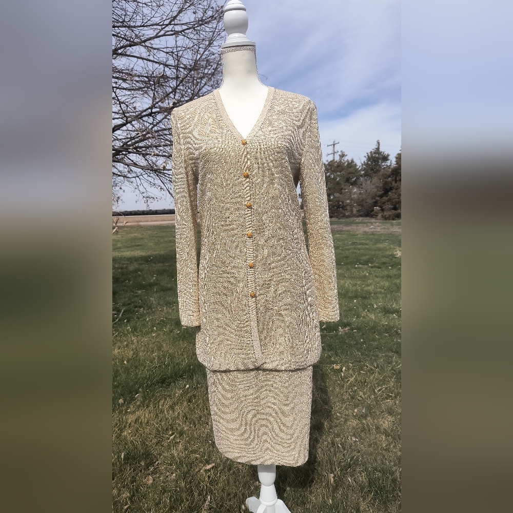 🔥St John Evening Skirt Suit 8/10🔥